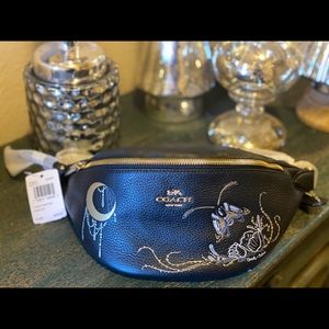 COACH X Chelsea Champlain tattoo leather belt bag